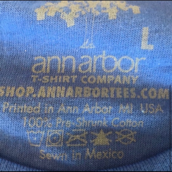 Men’s L Hot Dog Ann Arbor T-Shirt Co. Large Tee - Picture 3 of 4